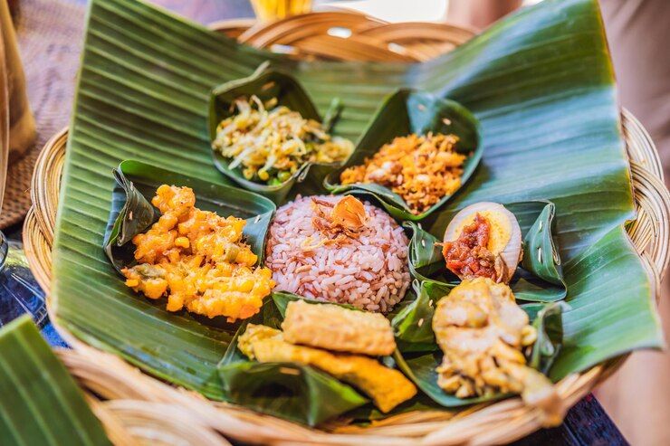 Nasi Tepeng Khas Bali: Menyantap Tradisi Kuliner Bali dengan Cita Rasa Unik